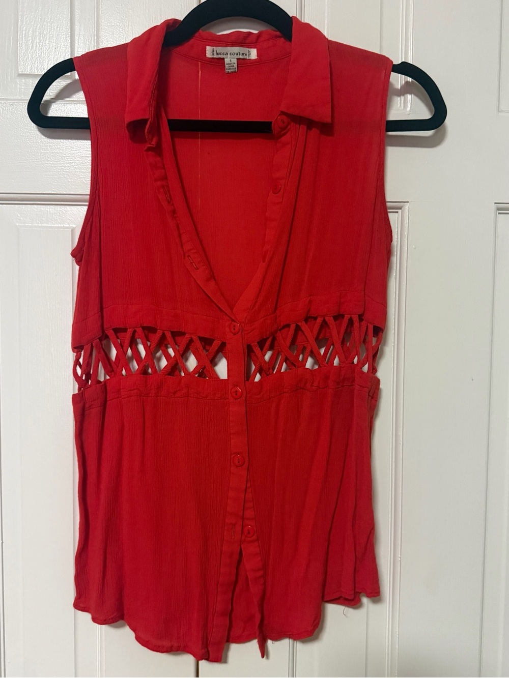 💕4 for $12 Sale!💕 Red Sleeveless Top